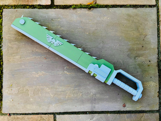 Imperial Guard Chainsword - 3D printed kit