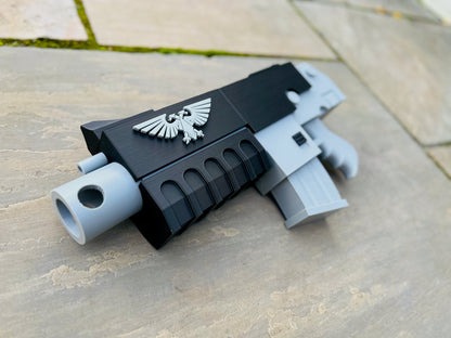 Space Marine MKIV Bolter - 3D printed kit